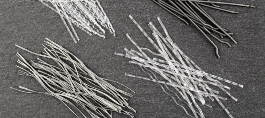 Different types of steel fibers