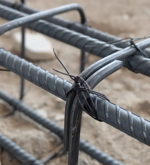 Tie wire used in rebar DWR